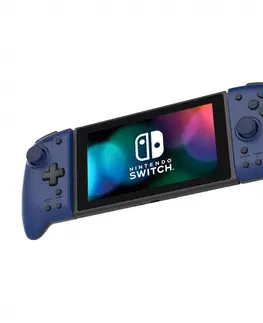 Príslušenstvo k herným konzolám HORI Split Pad Pro ovládač pre konzoly Nintendo Switch, polnočná modrá NSW-299U