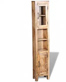 Kúpeľňové zostavy Kúpeľňová zostava drevo Dekorhome Mangovníkové drevo