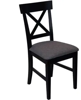 Čalúnené stoličky Stolička Kapi At-93 čierna Mat