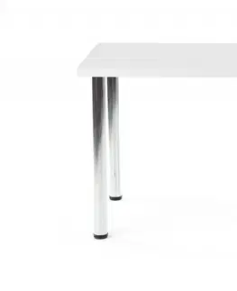 Jedálenské stoly Jedálenský stôl MODEX 120 Halmar Biela