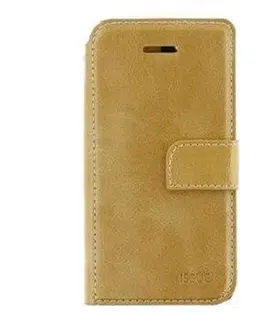 Puzdrá na mobilné telefóny Knižkové puzdro Molan Cano Issue pre Samsung Galaxy M51, zlatá 2454378