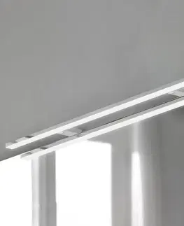 Nástenné svietidlá Ebir Zrkadlové LED svetlo Esther 2 chróm šírka 80 cm