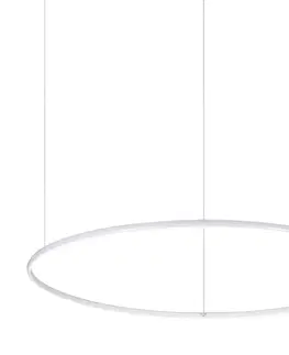 Svietidlá Ideal Lux Ideal Lux - LED Luster na lanku HULAHOOP LED/46W/230V pr. 100 cm biela 