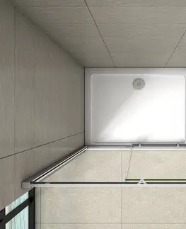 Sprchovacie kúty H K - Obdĺžnikový sprchovací kút SYMPHONY 100x90 cm s posuvnými dverami vrátane sprchovej vaničky z liateho mramoru SE-SYMPHONY10090 / ROCKY-10090