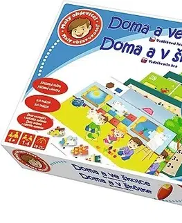 Hračky spoločenské hry pre deti TREFL - Spoločenská hra - doma a škôlke