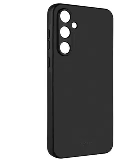 Puzdrá na mobilné telefóny FIXED Story Zadný pogumovaný kryt pre Samsung Galaxy A55 5G, čierny FIXST-1263-BK
