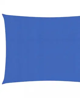 Stínící textilie Tieniaca plachta obdĺžniková HDPE 2 x 3 m Dekorhome Modrá