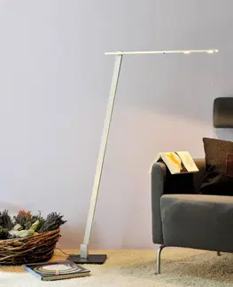 Stojacie lampy BYOK BYOK Nastrone stojaca LED, nastaviteľná, hliník