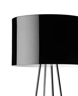 Stojacie lampy FLOS FLOS Ray F1 – stojaca lampa čierna