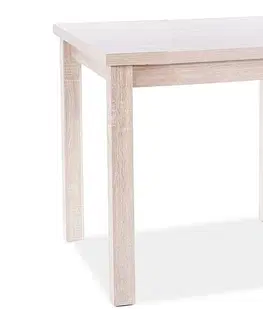 Jedálenské stoly BONO jedálenský stôl 90x65 cm, dub Sonoma