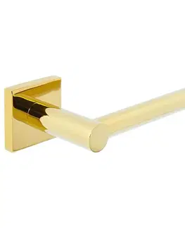 Kúpeľňové doplnky Vešiak jednoduchý na papier WC Nero Gold CKG-7821 84