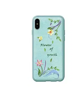 Puzdrá na mobilné telefóny Devia kryt Flower Embroidery Case pre iPhone X/XS DEV-305696