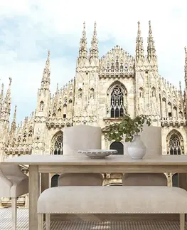 Tapety mestá Fototapeta katedrála v Miláne