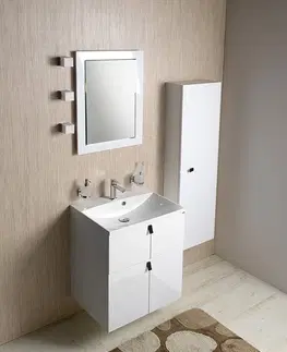 Kúpeľňa SAPHO - MITRA umývadlová skrinka 59,5x70x45,4cm, biela MT061