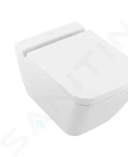Záchody VILLEROY & BOCH - Finion Závesné WC, DirectFlush, CeramicPlus, alpská biela 4664R0R1