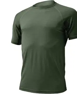 Tričká Merino triko Lasting QUIDO 6262 zelené XXL