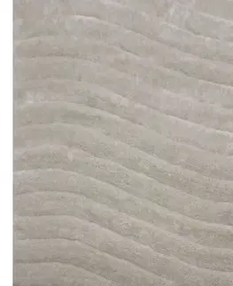 Koberce a koberčeky KONDELA Selma koberec 140x200 cm bielosivá