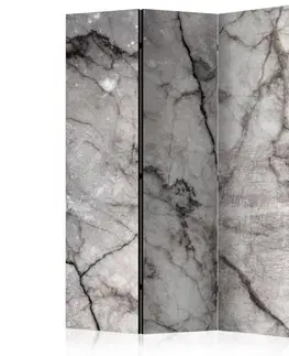 Paravány Paraván Grey Marble Dekorhome 135x172 cm (3-dielny)