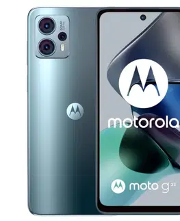 Mobilné telefóny Motorola Moto G23, 8/128GB, Steel Blue