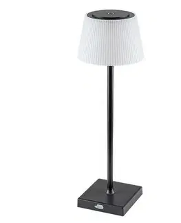 Stolové lampy Rabalux 76010 stolná LED lampa Taena, 4 W, čierna