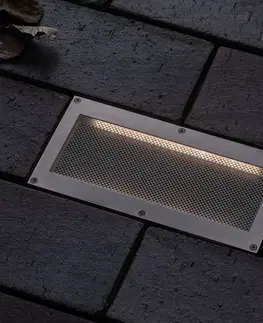 Solárne svetlá so senzorom pohybu Paulmann Paulmann zapustené podlahové LED Aron 20x10 solár