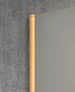 Sprchové dvere GELCO - VARIO GOLD jednodielna sprchová zástena na inštaláciu k stene, číre sklo, 1200  GX1212GX1016
