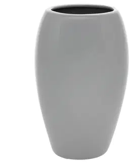 Vázy keramické Keramická váza Jar1, 14 x 24 x 10 cm, sivá