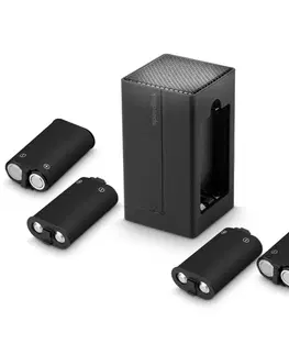 Príslušenstvo k herným konzolám Duálna nabíjačka Speedlink Juizz USB pre Xbox Series a  Xbox One, čierna SL-260003-BK