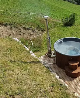 Vírivé bazény DEOKORK Drevená kaďa Hot tub DELUXE 220 (1650L)