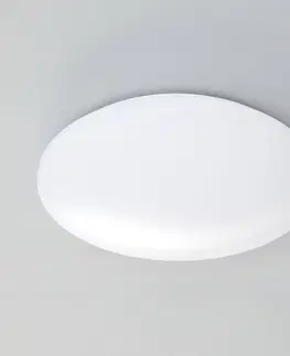 Stropné svietidlá s pohybovým senzorom Reality Leuchten Stropné LED svietidlo Pollux detektor pohybu Ø40cm