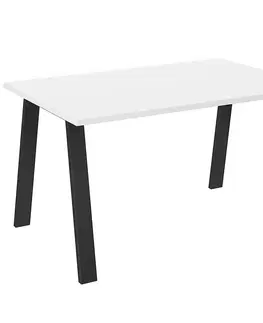 Stoly v podkrovnom štýle Stôl Kleo 138x90 – Biely