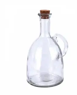 Koreničky Kinekus Fľaša sklo+zátka korok ocot/olej 0,5 l
