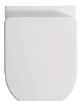 Záchody KERASAN - FLO závesná WC misa, Rimless, 37x54cm, biela 311101