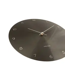 Hodiny Karlsson 5888GM dizajnové nástenné hodiny