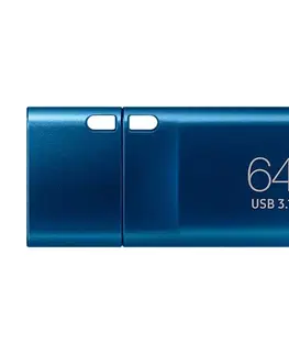 USB Flash disky Samsung USB-C flash drive 64GB, blue - OPENBOX (Rozbalený tovar s plnou zárukou)