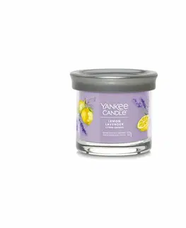 Dekoratívne sviečky Yankee Candle vonná sviečka Signature Tumbler v skle malá Lemon Lavender, 122 g