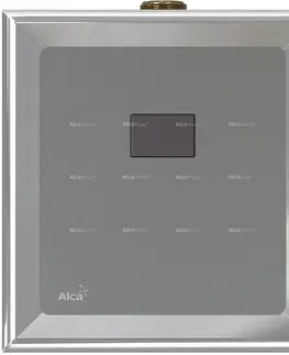 Pisoáre Alcadrain Automatický splachovač pisoáru, chróm, 12 V (napájanie zo siete) ASP4 ASP4
