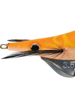 rybolov Nástraha turlutte potápavá EBI S 3.5/135 oranžová na lov sépií a kalmárov v mori
