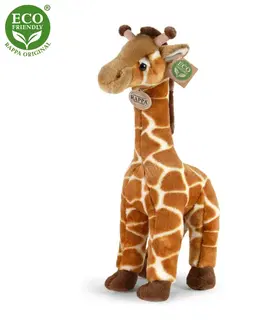 Plyšové hračky RAPPA - Plyšová žirafa stojaci 40 cm ECO-FRIENDLY