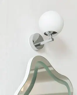 Nástenné svietidlá Arcchio Arcchio Maviris kúpeľňové LED svetlo, guľa, sklo