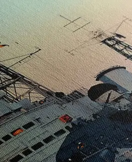 Obrazy mestá Obraz nádherná loď na rieke Temža v Londýne