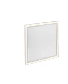 Stropne svietidla Stropný vykurovací panel biely 60 cm vrátane LED s diaľkovým ovládaním - Nelia