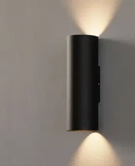 Nástenné svietidlá Wever & Ducré Lighting WEVER & DUCRÉ Ray mini 2.0 nástenné svietidlo čierne