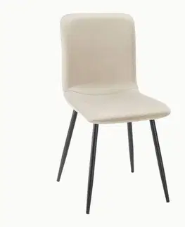 Stoličky do jedálne Moderná Jedálenská Stolička Elif Béžová