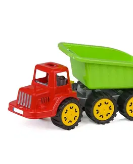 Hračky - dopravné stroje a traktory BAYO - Detské nákladné sklápacie auto Chuck 49 cm