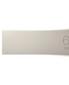 USB Flash disky USB kľúč Samsung BAR Plus, 64 GB, USB 3.2 Gen 1, strieborný