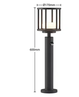 Osvetlenie príjazdovej cesty s čidlom Lucande Lucande Berenike chodníkové svetlo detektor 60 cm