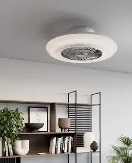 Stropné ventilátory so svetlom Starluna Starluna Madino stropný LED ventilátor, osvetlenie