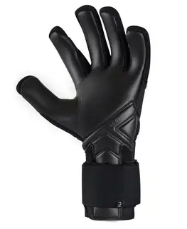 futbal Brankárske futbalové rukavice pre dospelých F900 červeno-čierne