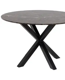 Jedálenské stoly Stôl brown